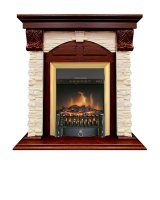 Каминокомплект Royal Flame Dublin с очагом Fobos FX Brass орех каньон