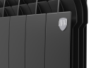 Биметаллический радиатор отопления Royal Thermo BiLiner 500 VR 4 секции Noir Sable