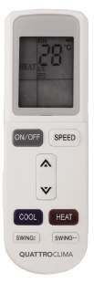 Кассетная сплит-система Quattroclima QV-I12CGE/QN-I12UGE/QA-ICP13