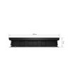Внутрипольный конвектор Royal Thermo Atrium 75/400/2300-DG-U-AU