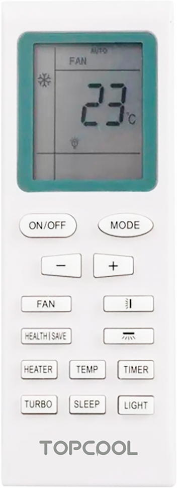 Сплит-система ТopCool TR-09SBST1/IN/TR-09SBST1/OUT Eco