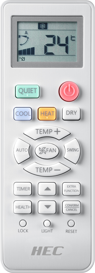Сплит-система HEC HEC-07HRE03/R3-W(IN)/HEC-07HRE03/R3(OUT) Design White