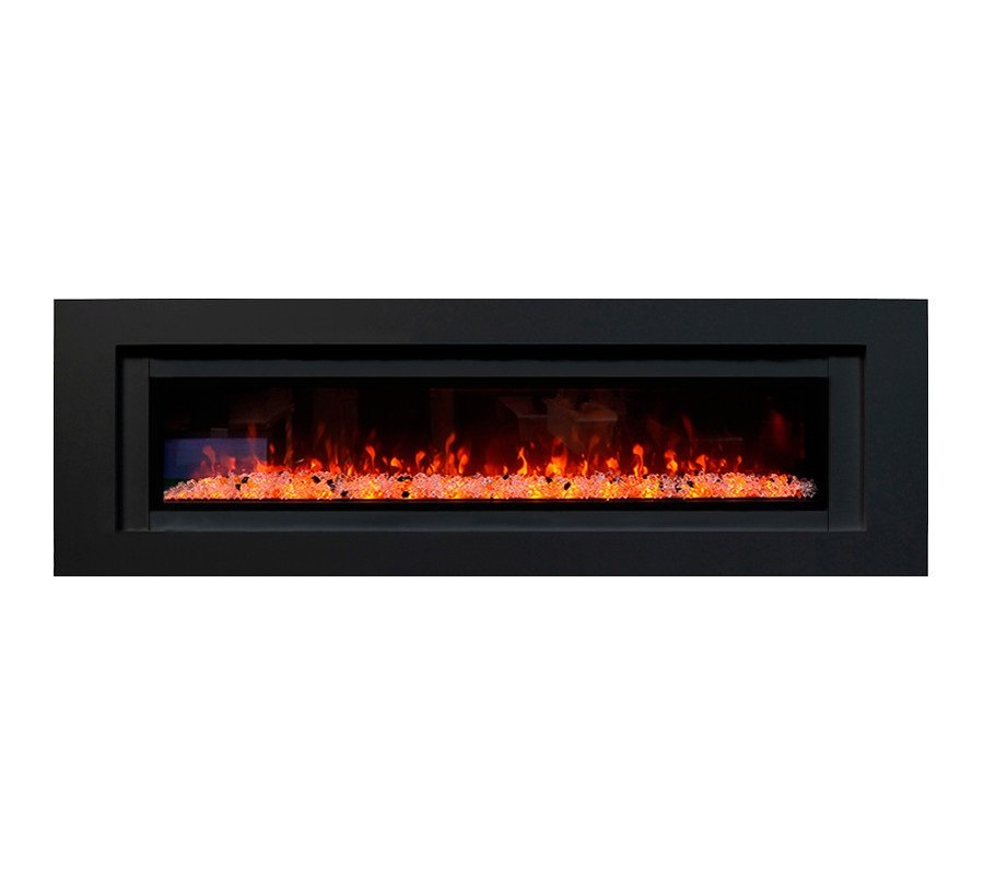 Каминокомплект RealFlame Stockholm 60 BL с очагом Manhattan 1560