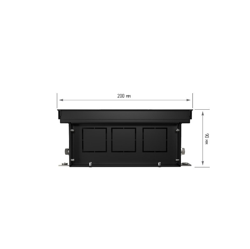 Внутрипольный конвектор Royal Thermo Atrium 90/250/1700-DG-U-NA