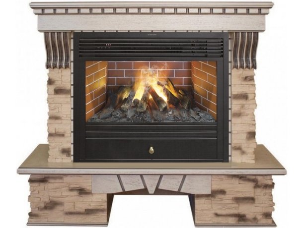 Каминокомплект RealFlame Sorento 25,5 с очагом 3D Novara