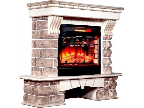 Каминокомплект Interflame Exter Kavkaz под очаг Panoramic 08 25 LED FX