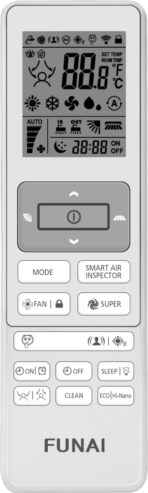 Сплит-система Funai RACI-EM25HP.D04/S/RACI-EM25HP.D04/U Emperor Smart Eye Inverter