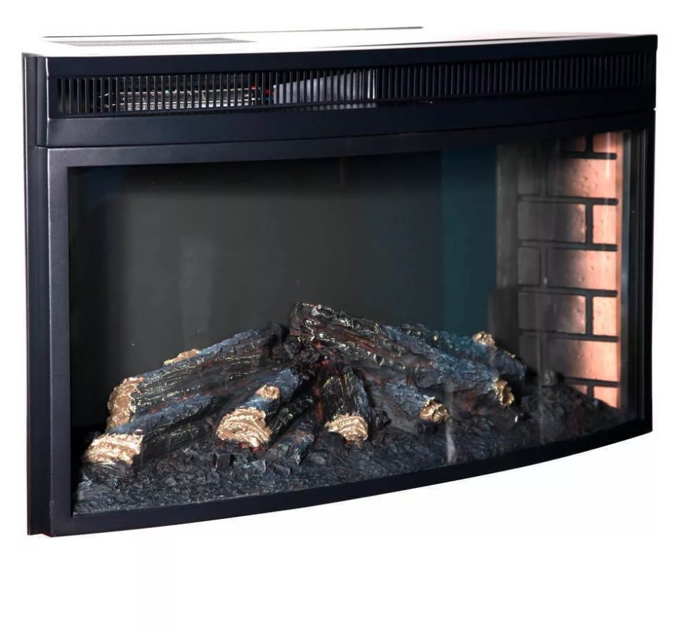 Каминокомплект Interflame Мельбурн с очагом Panoramic 33W LED FX темный дуб