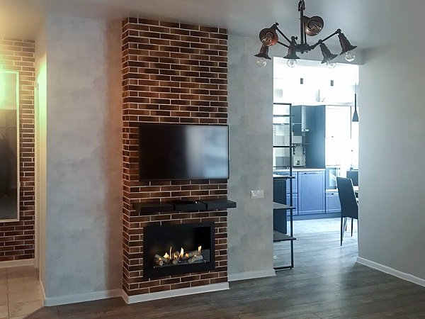 Встроенный биокамин Lux Fire Кабинет 730 S ВБКК-730S