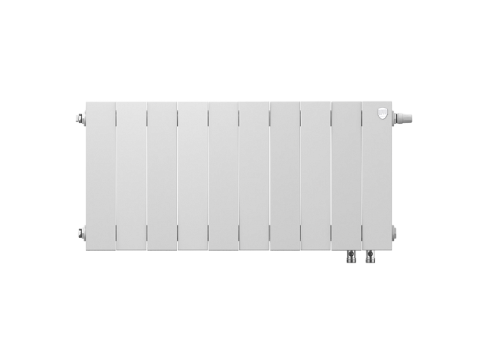 Биметаллический радиатор отопления Royal Thermo PianoForte 300 10 секций Bianco Traffico VDR