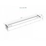 Автоматический биокамин Lux Fire Smart Flame 1900 RC Inox