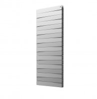 Биметаллический радиатор Royal Thermo PianoForte Tower 300 18 секций Silver Satin