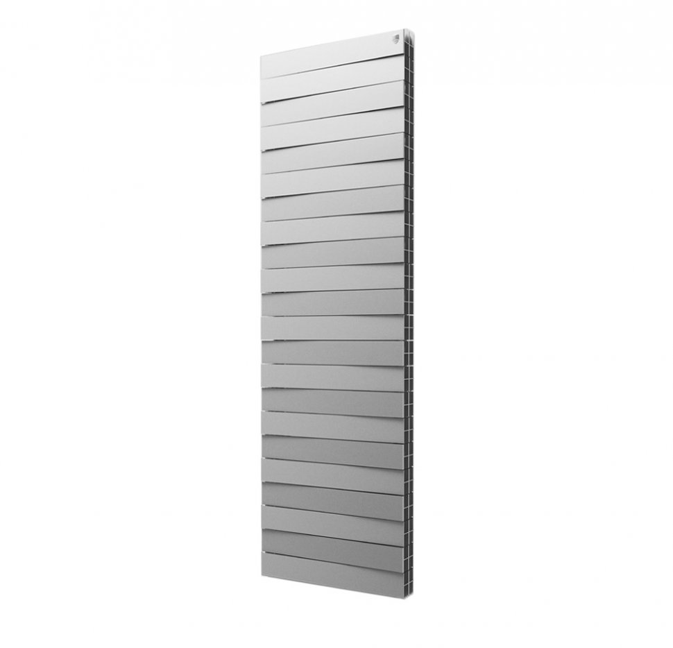 Биметаллический радиатор Royal Thermo PianoForte Tower 300 22 секции Silver Satin