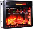 Каминокомплект Interflame Экстер темный дуб с очагом Panoramic 06 25 LED FX QZ