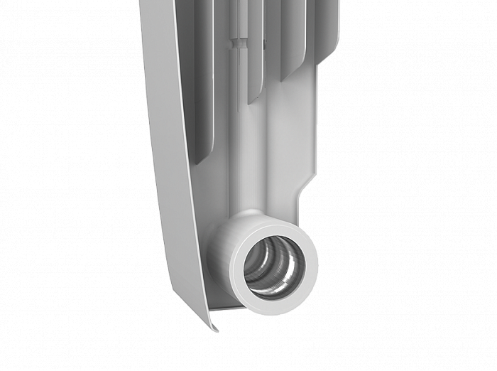 Биметаллический радиатор отопления Royal Thermo BiLiner 500 6 секций Bianco Traffico