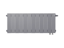 Биметаллический радиатор отопления Royal Thermo PianoForte 300 12 секций Silver Satin VDR