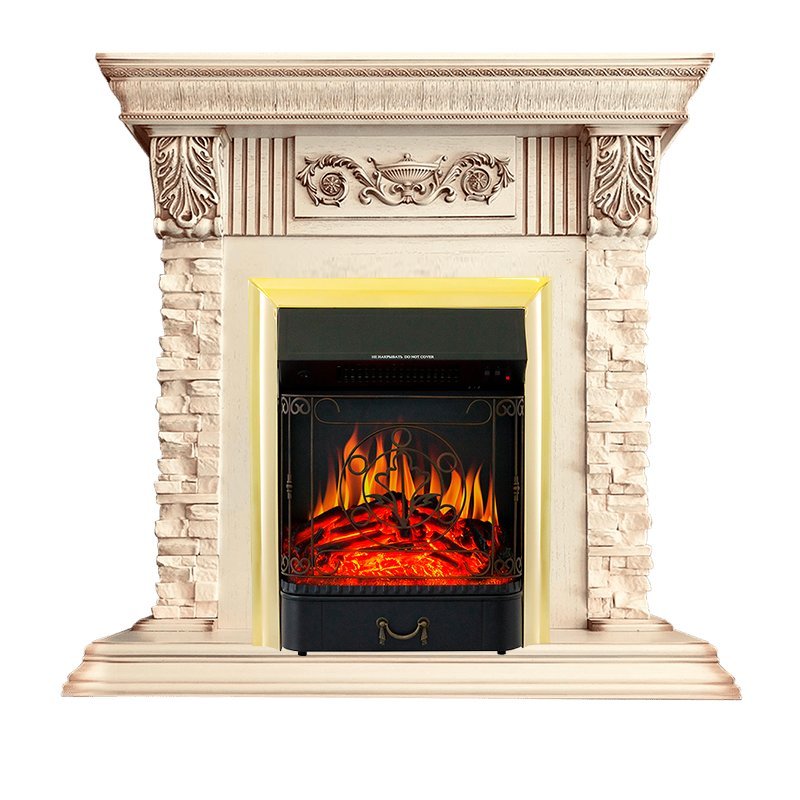 Каминокомплект Royal Flame Luxemburg с очагом Majestic FX Brass