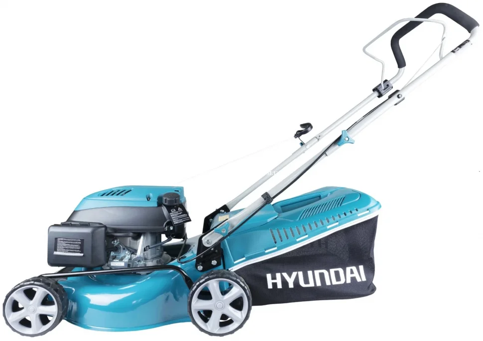 Бензиновая газонокосилка Hyundai L 4310S, 3.5 л.с., 42 см, самоходная