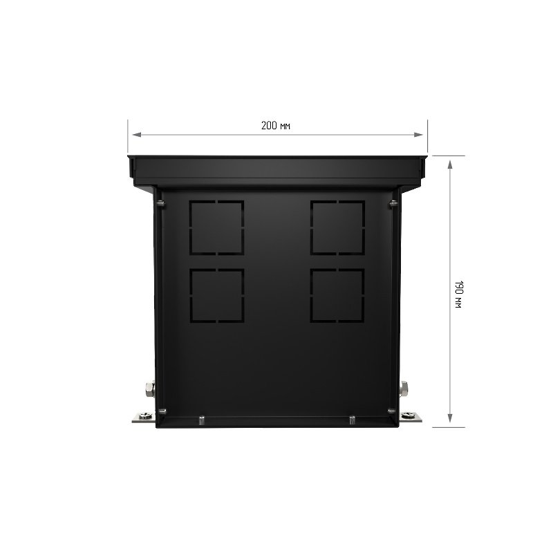 Внутрипольный конвектор Royal Thermo Atrium 190/200/1300-DG-U-DB