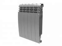 Биметаллический радиатор отопления Royal Thermo BiLiner 500 4 секции Silver Satin