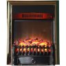 Каминокомплект Interflame Сиена сланец белый с очагом Fobos FX M Brass