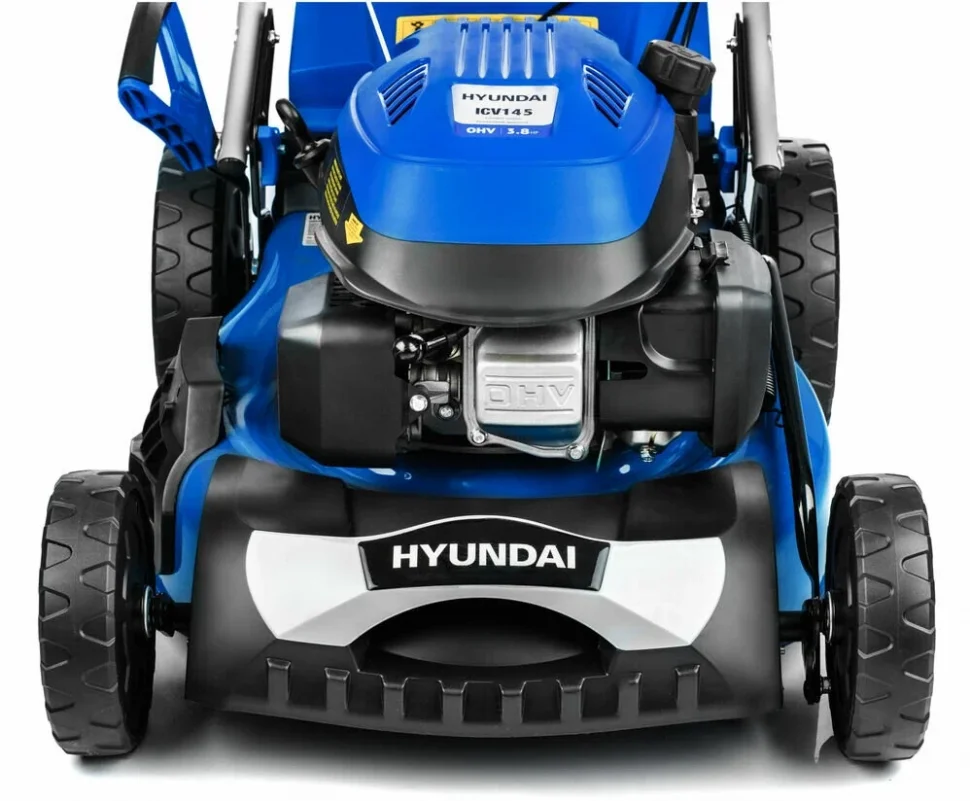 Газонокосилка бензиновая самоходная Hyundai L 4610SЕ, 3,5 л. с, 65 л