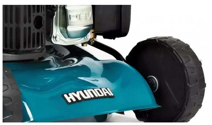 Газонокосилка бензиновая самоходная Hyundai L 4610SЕ, 3,5 л. с, 65 л