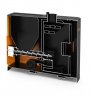 Напольный твердотопливный котел Koloss Auto Slim 20