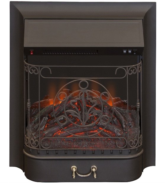 Каминокомплект Interflame Сиена сланец белый с очагом Majestic FX M Black