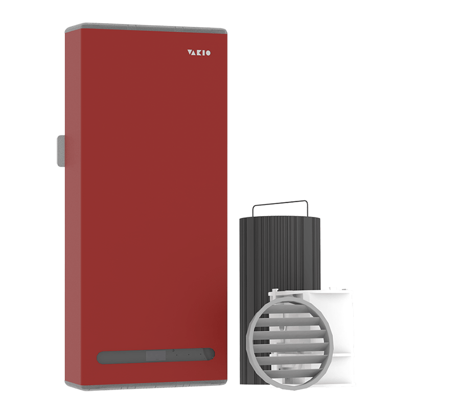 Приточно-вытяжная установка Vakio BASE SMART Red Flame
