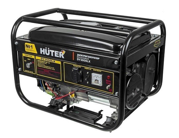Бензиновый электрогенератор Huter DY3000LX
