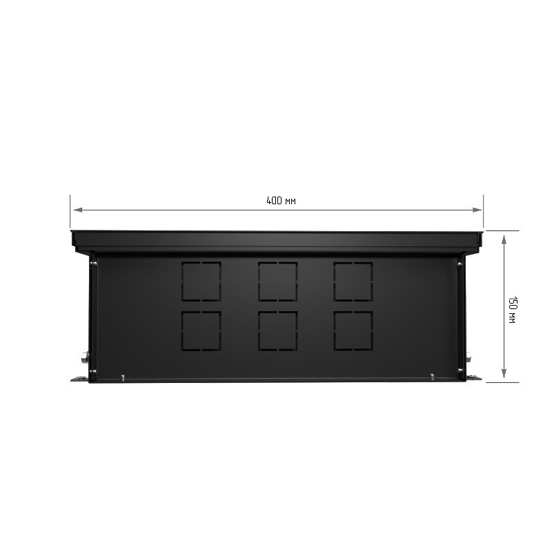 Внутрипольный конвектор Royal Thermo Atrium 150/400/2500-DG-U-BL