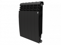 Биметаллический радиатор отопления Royal Thermo BiLiner 500 10 секций Noir Sable