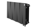 Биметаллический радиатор отопления Royal Thermo PianoForte 300 VDR80 8 секций Noir Sable